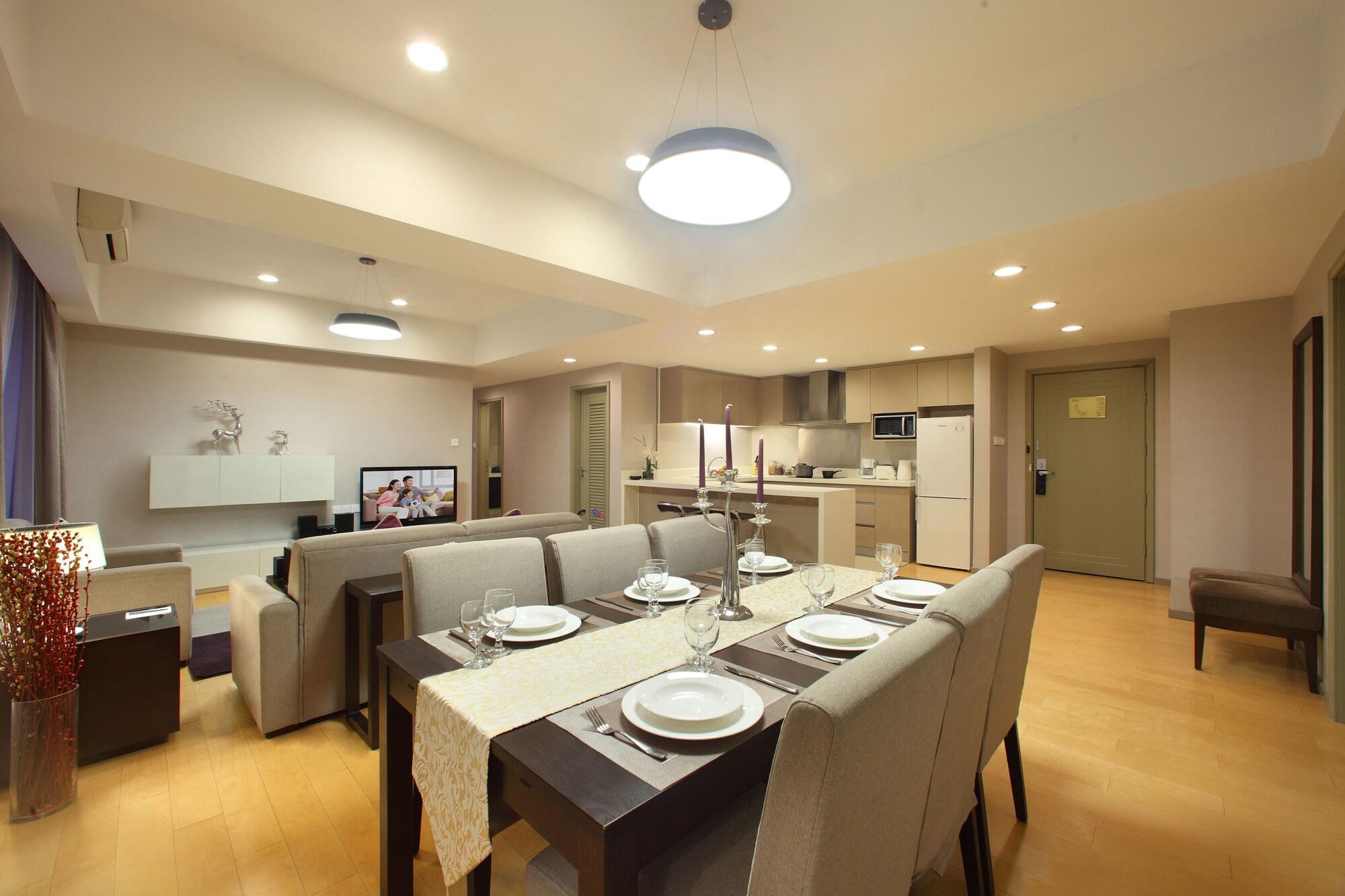ซัมเมอร์เซต เหอผิง เซินหยาง Apartment เสิ่นหยาง ภายนอก รูปภาพ